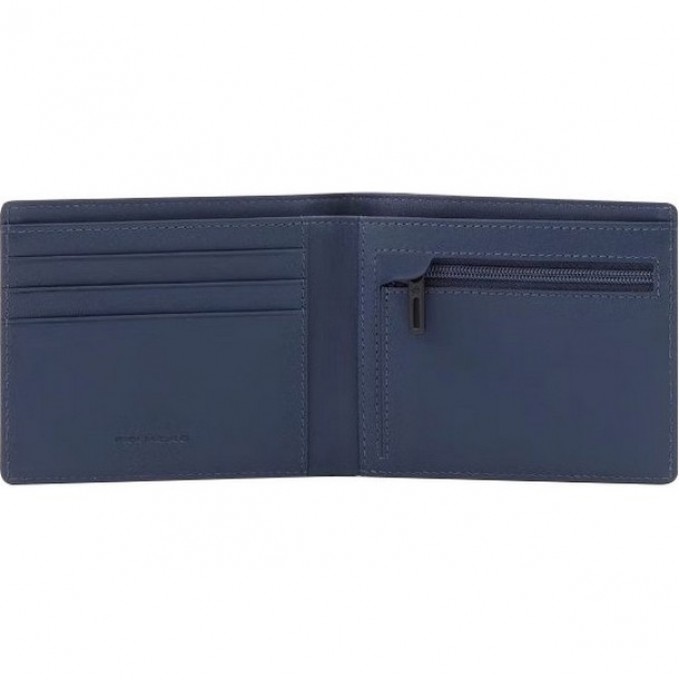 Кошелек мужской PIQUADRO GIO синий полиэстер/натур.кожа PU4823S124R/BLU Кошелек мужской PIQUADRO GIO синий полиэстер/натур.кожа PU4823S124R/BLU