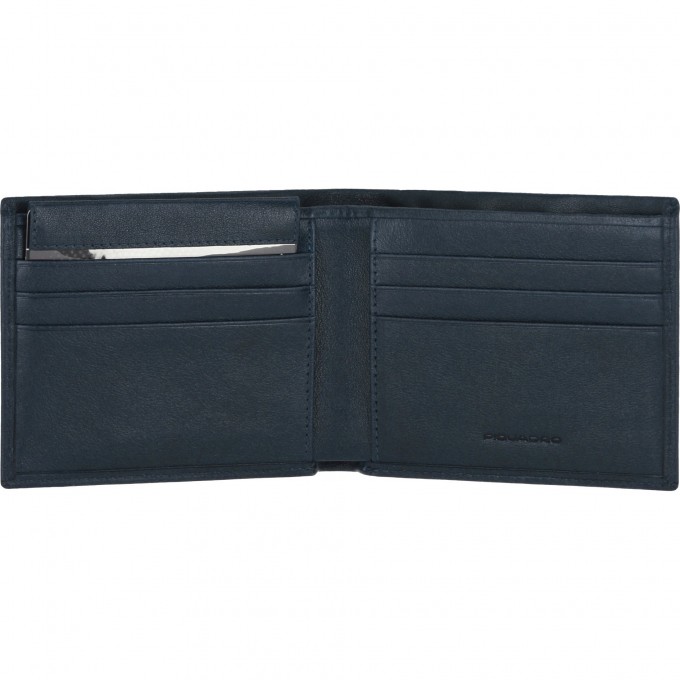 Кошелек мужской PIQUADRO HARPER синий PU3891APR/BLU Кошелек мужской PIQUADRO HARPER синий PU3891APR/BLU