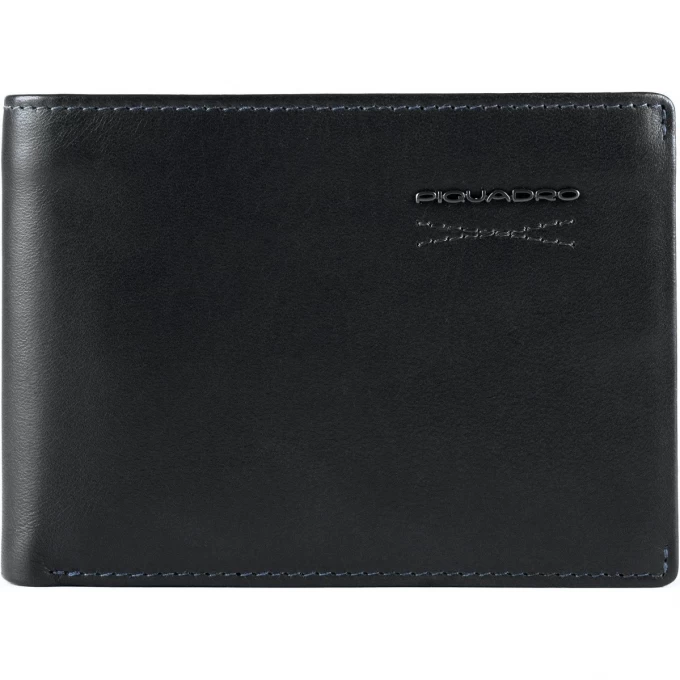 Кошелек мужской PIQUADRO OBIDOS черный PU4823W110R/N Кошелек мужской PIQUADRO OBIDOS черный PU4823W110R/N