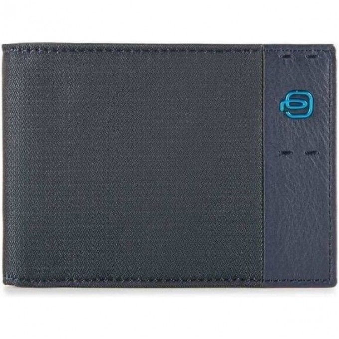 Кошелек мужской PIQUADRO PULSE синий PU257P16/CHEVBLU Кошелек мужской PIQUADRO PULSE синий PU257P16/CHEVBLU