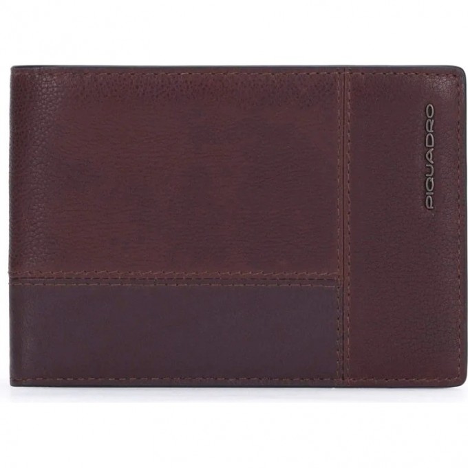 Кошелек мужской PIQUADRO RONNIE коричневый PU1392W116R/M Кошелек мужской PIQUADRO RONNIE коричневый PU1392W116R/M