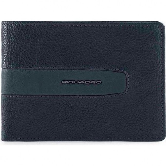Кошелек мужской PIQUADRO W101 (синий) PU1392W101R/BLU Кошелек мужской PIQUADRO W101 (синий) PU1392W101R/BLU