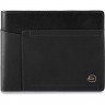 Кошелек мужской PIQUADRO W82 (черный) PU1241W82R/N