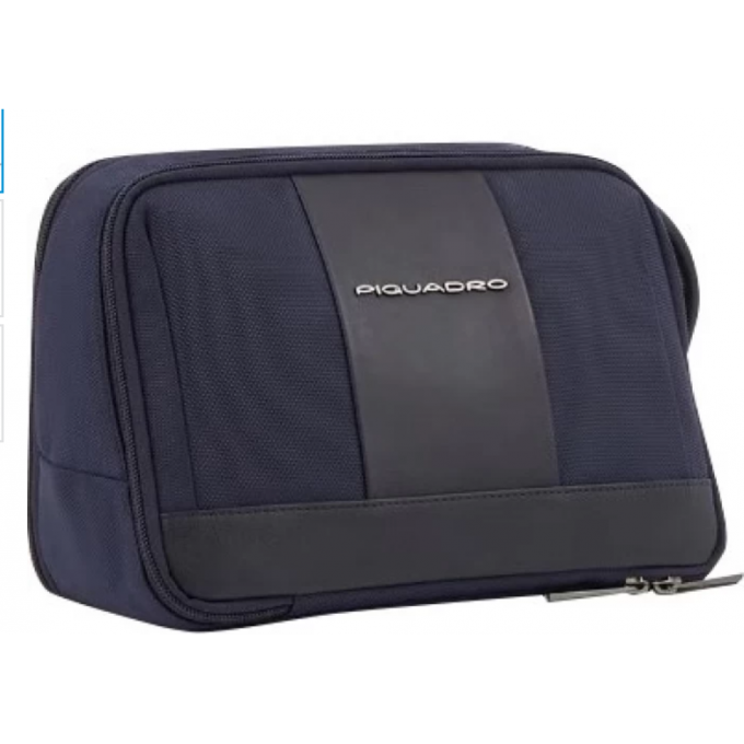 Косметичка PIQUADRO BRIEF2 синий натур.кожа/ткань BY6148BR2/BLU Косметичка PIQUADRO BRIEF2 синий натур.кожа/ткань BY6148BR2/BLU
