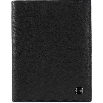 Обложка для документов PIQUADRO BLACK SQUARE PP1660B3/N черная