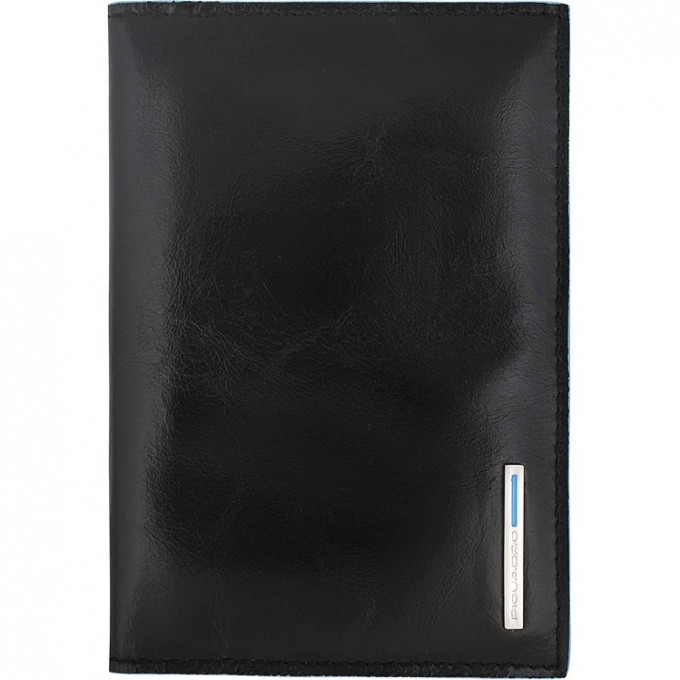 Обложка для паспорта PIQUADRO BLUE SQUARE (черный) PP5255B2/N Обложка для паспорта PIQUADRO BLUE SQUARE (черный) PP5255B2/N
