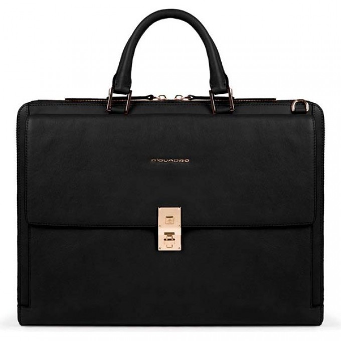 Портфель PIQUADRO DAFNE BUSINESS черный CA5511DF/N Портфель PIQUADRO DAFNE BUSINESS черный CA5511DF/N