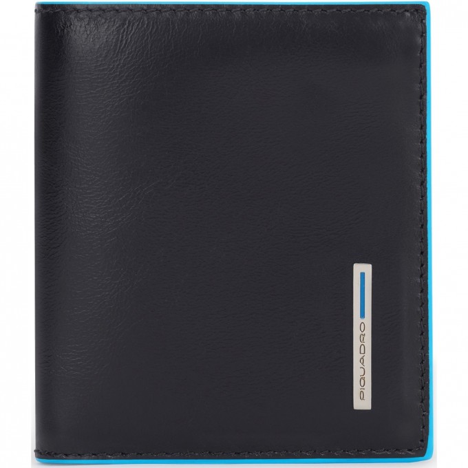 Портмоне PIQUADRO BLUE SQUARE черный PU5964B2R/N Портмоне PIQUADRO BLUE SQUARE черный PU5964B2R/N