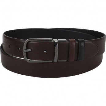 Ремень мужской PIQUADRO BLACK SQUARE CU4877B3/TMN (коричневый/черный)