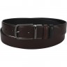 Ремень мужской PIQUADRO BLACK SQUARE (коричневый/черный) CU4877B3/TMN