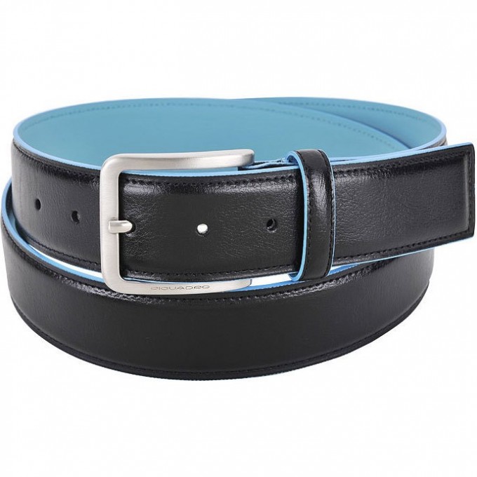 Ремень мужской PIQUADRO BLUE SQUARE черный CU5258B2/N Ремень мужской PIQUADRO BLUE SQUARE черный CU5258B2/N