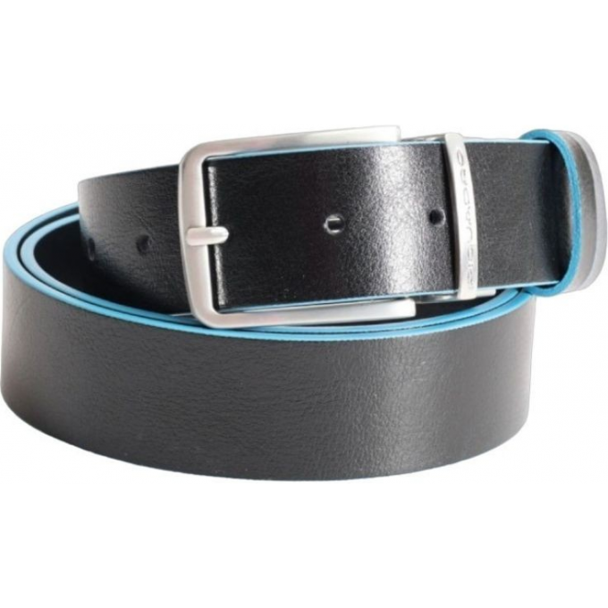 Ремень мужской PIQUADRO BLUE SQUARE черный/синий CU6280B2/NBL Ремень мужской PIQUADRO BLUE SQUARE черный/синий CU6280B2/NBL