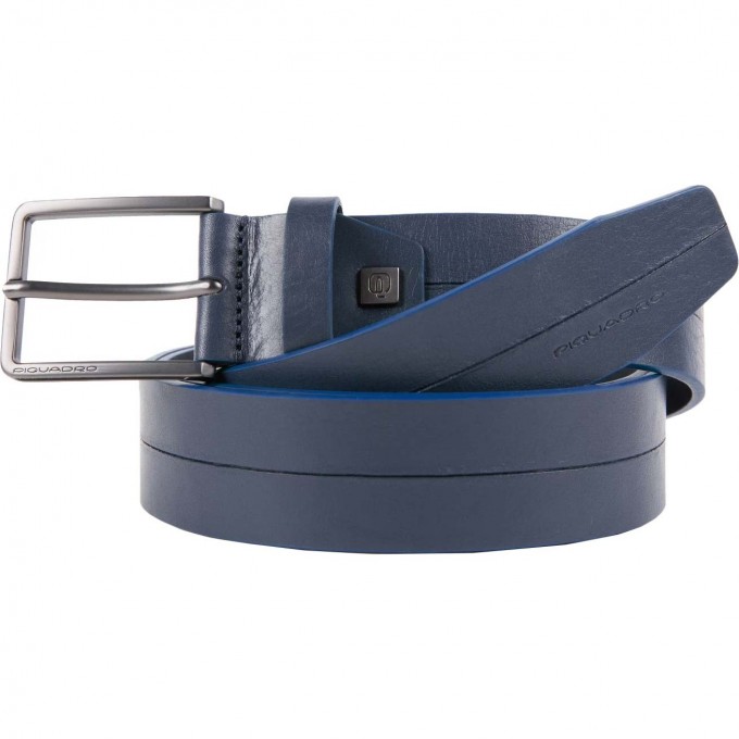 Ремень мужской PIQUADRO BLUE SQUARE синий CU5258B2/BLU2 Ремень мужской PIQUADRO BLUE SQUARE синий CU5258B2/BLU2