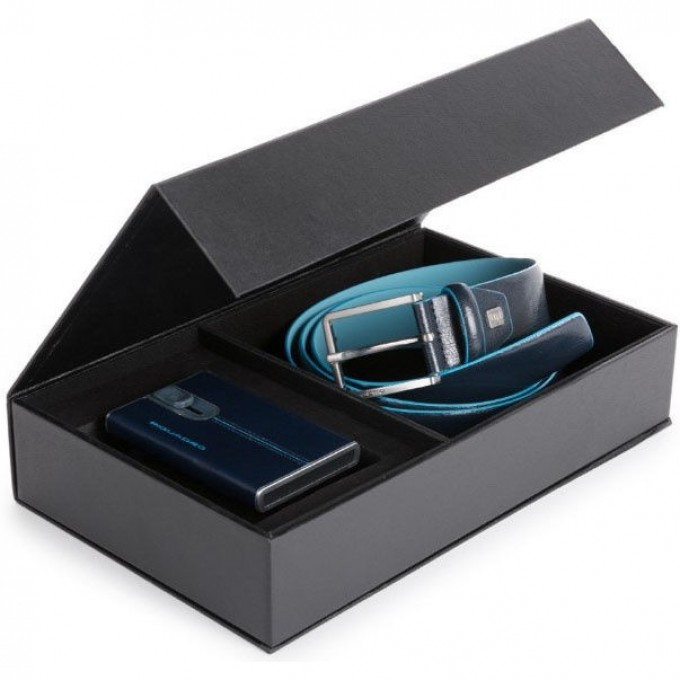 Ремень мужской PIQUADRO BLUE SQUARE синий CUBOX15B2R/BLU2 Ремень мужской PIQUADRO BLUE SQUARE синий CUBOX15B2R/BLU2