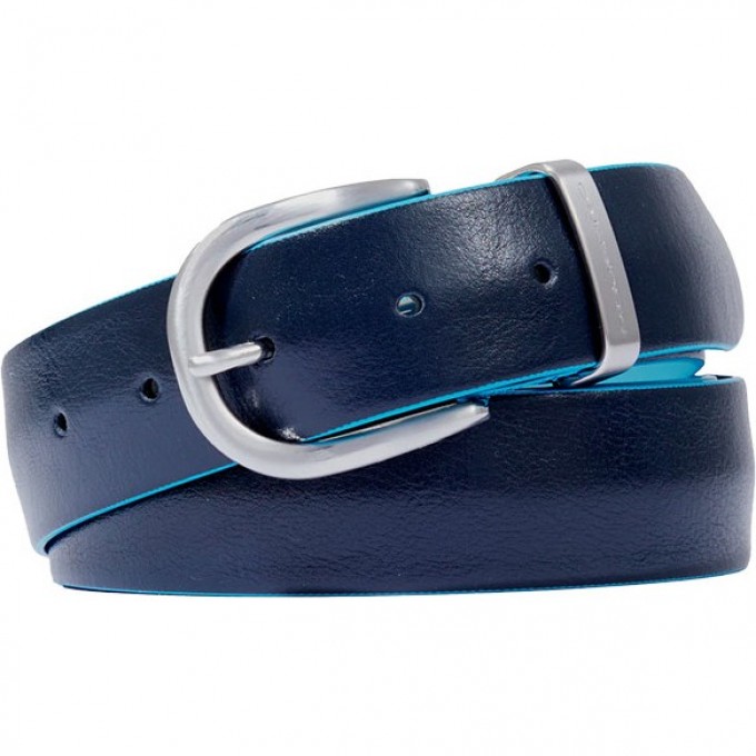 Ремень мужской PIQUADRO BLUE SQUARE темно-синий CU6521B2/BLU2 Ремень мужской PIQUADRO BLUE SQUARE темно-синий CU6521B2/BLU2