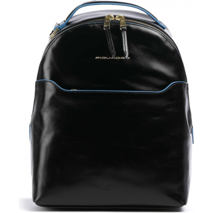 Рюкзак женский PIQUADRO BLUE SQUARE черный CA6677B2/N Рюкзак женский PIQUADRO BLUE SQUARE черный CA6677B2/N