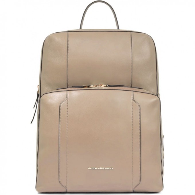 Рюкзак женский PIQUADRO CIRCLE бежевый CA6216W92/TO Рюкзак женский PIQUADRO CIRCLE бежевый CA6216W92/TO