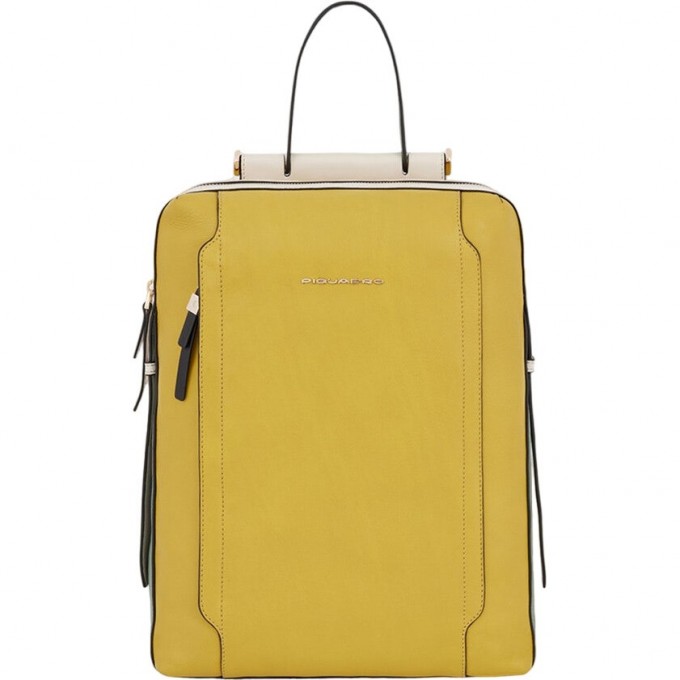 Рюкзак женский PIQUADRO CIRCLE CA4576W92/GIVE желтый шартрез кожа CA4576W92-GIVE Рюкзак женский PIQUADRO CIRCLE CA4576W92/GIVE желтый шартрез кожа CA4576W92-GIVE