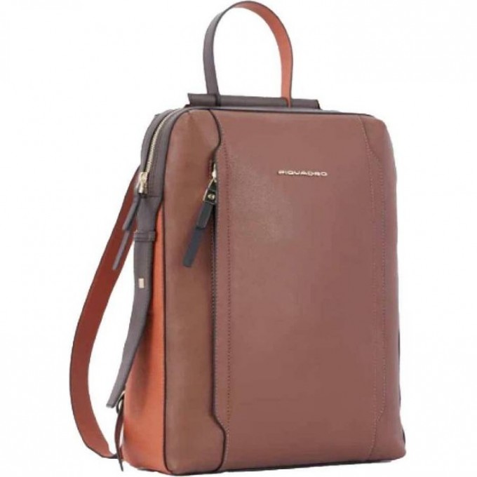 Рюкзак женский PIQUADRO CIRCLE коричневый CA4576W92/MAR Рюкзак женский PIQUADRO CIRCLE коричневый CA4576W92/MAR