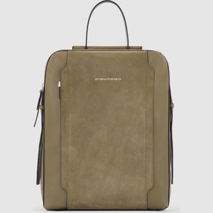 Рюкзак женский PIQUADRO CIRCLE зеленый CA4576W92/VE5 Рюкзак женский PIQUADRO CIRCLE зеленый CA4576W92/VE5