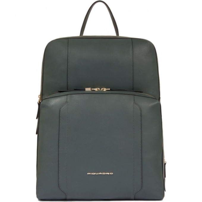 Рюкзак женский PIQUADRO CIRCLE зеленый тимьяновый CA6216W92/VEVE2 Рюкзак женский PIQUADRO CIRCLE зеленый тимьяновый CA6216W92/VEVE2