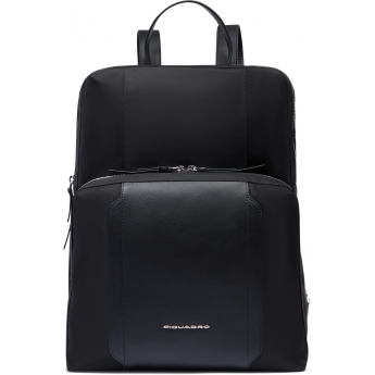Рюкзак женский PIQUADRO LYRA CA6216W92T/N черный ткань/кожа Рюкзак женский PIQUADRO LYRA CA6216W92T/N черный ткань/кожа