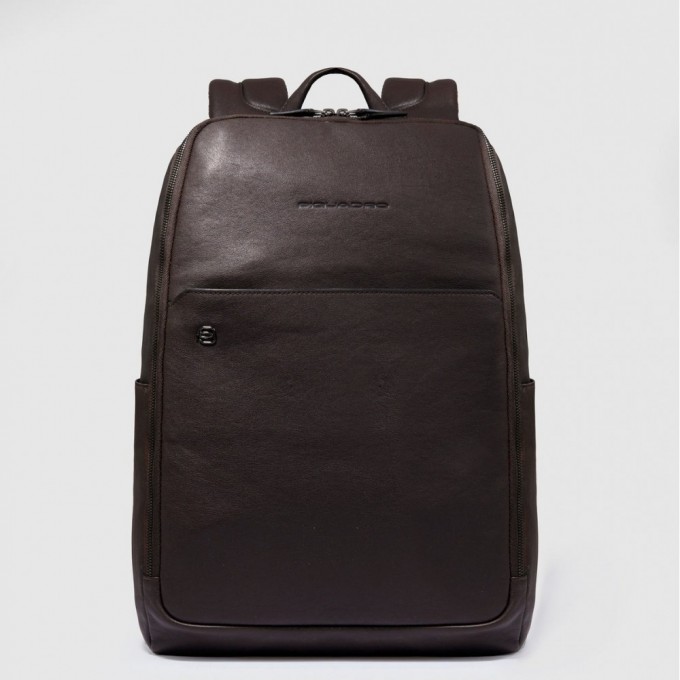 Рюкзак мужской PIQUADRO BLACK SQUARE темно-коричневый CA6501B3/TM Рюкзак мужской PIQUADRO BLACK SQUARE темно-коричневый CA6501B3/TM