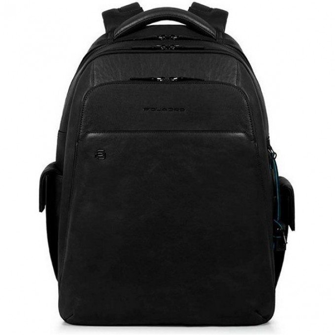 Рюкзак мужской PIQUADRO BLUE SQUARE (черный) CA3444B3BM/N Рюкзак мужской PIQUADRO BLUE SQUARE (черный) CA3444B3BM/N