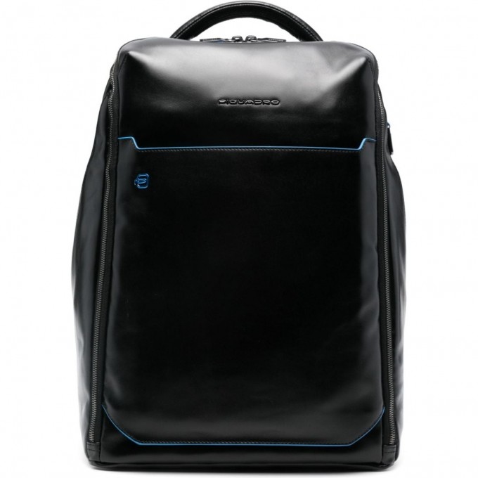 Рюкзак мужской PIQUADRO BLUE SQUARE черный CA6593B2/N Рюкзак мужской PIQUADRO BLUE SQUARE черный CA6593B2/N