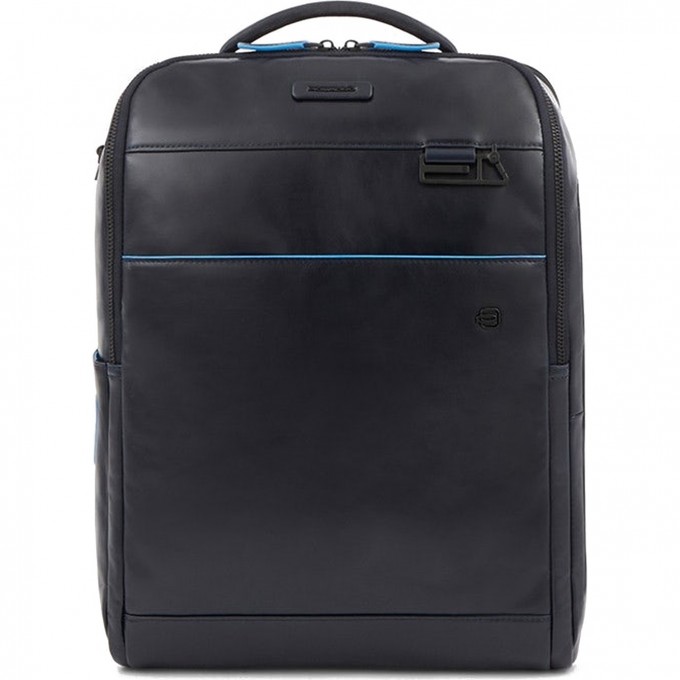 Рюкзак мужской PIQUADRO BLUE SQUARE REVAMP (синий кожа) CA4818B2V/BLU Рюкзак мужской PIQUADRO BLUE SQUARE REVAMP (синий кожа) CA4818B2V/BLU
