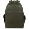 Рюкзак мужской PIQUADRO BLUE SQUARE (зеленый) CA3444B3BM/VE