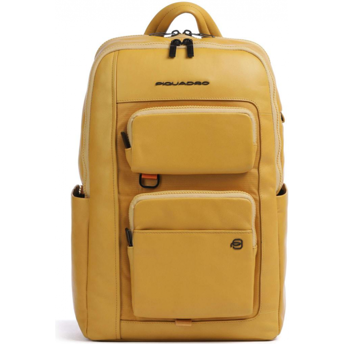 Рюкзак мужской PIQUADRO LIKO шафрановый CA6443W131/G Рюкзак мужской PIQUADRO LIKO шафрановый CA6443W131/G