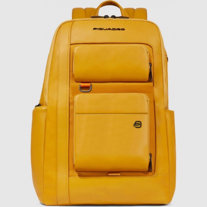 Рюкзак мужской PIQUADRO LIKO шафрановый CA6444W131/G Рюкзак мужской PIQUADRO LIKO шафрановый CA6444W131/G