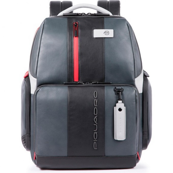 Рюкзак мужской PIQUADRO URBAN серый/черный CA4532UB00/GRN Рюкзак мужской PIQUADRO URBAN серый/черный CA4532UB00/GRN