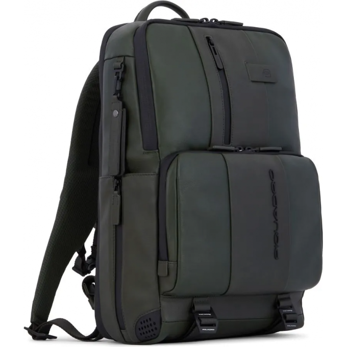Рюкзак мужской PIQUADRO URBAN зеленый кожа CA5939UB00AIR/VE8 Рюкзак мужской PIQUADRO URBAN зеленый кожа CA5939UB00AIR/VE8