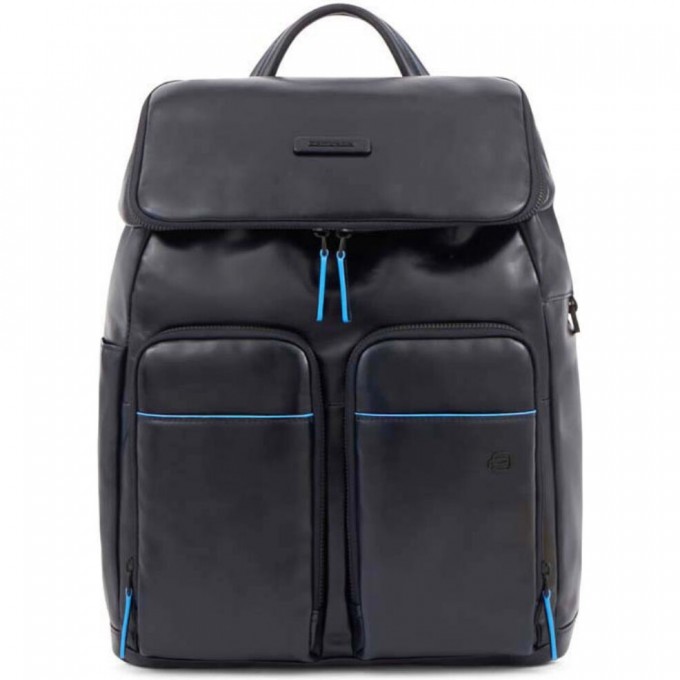 Рюкзак PIQUADRO BLUE SQUARE REVAMP синий кожа CA6104B2V/BLU Рюкзак PIQUADRO BLUE SQUARE REVAMP синий кожа CA6104B2V/BLU