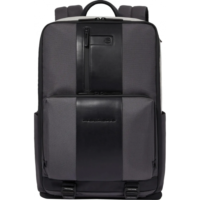 Рюкзак PIQUADRO BRIEF2 SPECIAL серый/черный CA6375BR2S/GRN Рюкзак PIQUADRO BRIEF2 SPECIAL серый/черный CA6375BR2S/GRN
