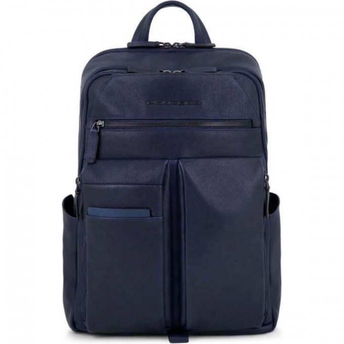 Рюкзак PIQUADRO PAAVO синий кожа CA6029S122/BLU Рюкзак PIQUADRO PAAVO синий кожа CA6029S122/BLU
