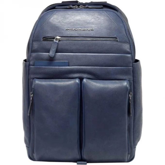 Рюкзак PIQUADRO PAAVO синий кожа CA6030S122/BLU