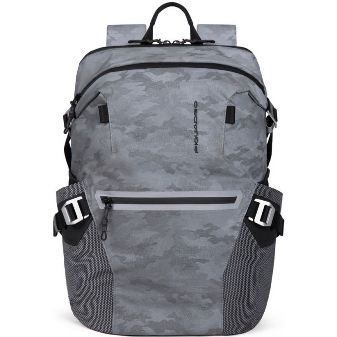 Рюкзак PIQUADRO (серый камуфляж) CA5494PQM/CAMOREFGR Рюкзак PIQUADRO (серый камуфляж) CA5494PQM/CAMOREFGR