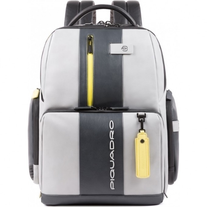 Рюкзак PIQUADRO URBAN (серый/желтый) CA4550UB00BM/GRGR Рюкзак PIQUADRO URBAN (серый/желтый) CA4550UB00BM/GRGR