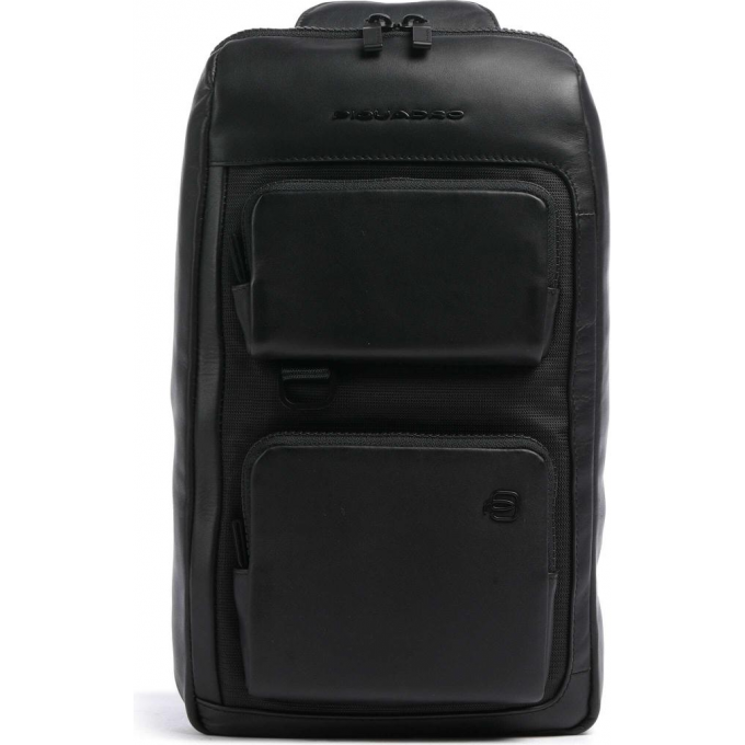 Рюкзак слинг мужской PIQUADRO LIKO черный CA6441W131/N Рюкзак слинг мужской PIQUADRO LIKO черный CA6441W131/N
