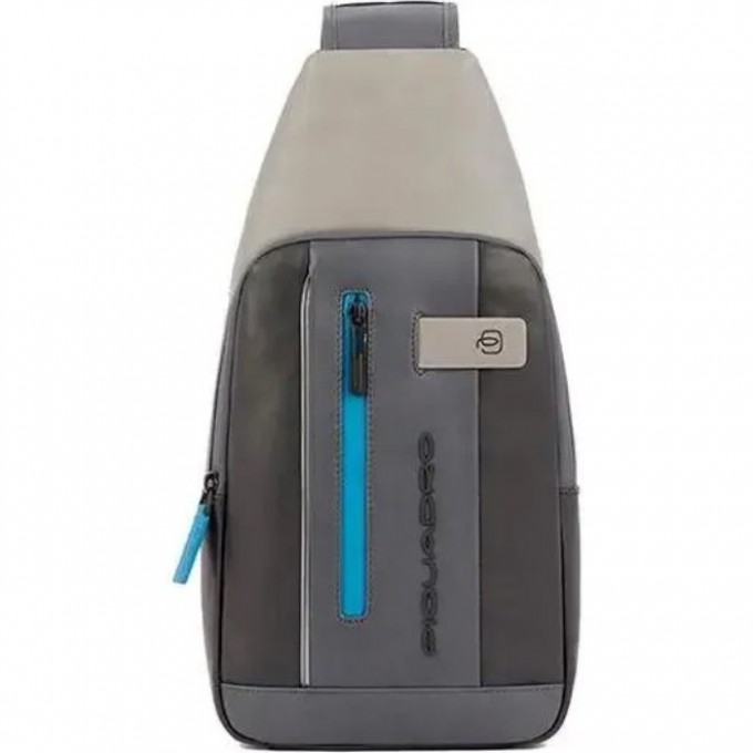 Рюкзак слинг мужской PIQUADRO URBAN черный/серый кожа CA4536UB00L/NGR Рюкзак слинг мужской PIQUADRO URBAN черный/серый кожа CA4536UB00L/NGR