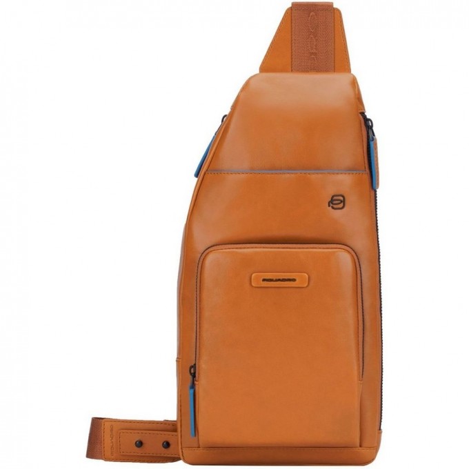 Рюкзак слинг PIQUADRO BLUE SQUARE REVAMP светло-коричневый CA5577B2V/SA Рюкзак слинг PIQUADRO BLUE SQUARE REVAMP светло-коричневый CA5577B2V/SA