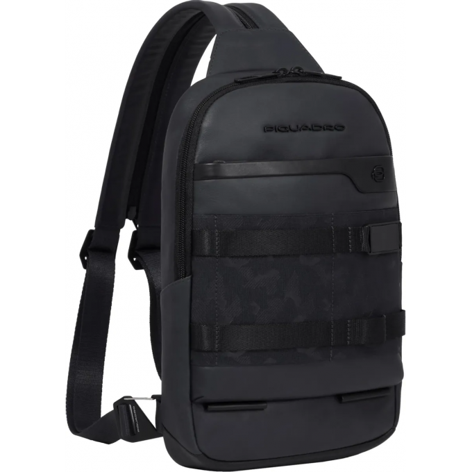Рюкзак слинг PIQUADRO черный CA6016FXP/N Рюкзак слинг PIQUADRO черный CA6016FXP/N