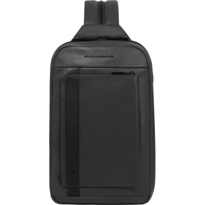 Рюкзак слинг PIQUADRO DAVID черный CA6205S130/N Рюкзак слинг PIQUADRO DAVID черный CA6205S130/N