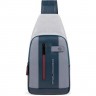 Рюкзак слинг PIQUADRO URBAN серый/бордовый CA4536UB00/GRBO