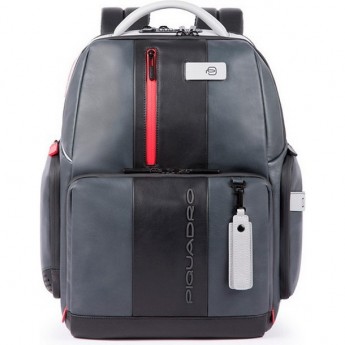 Рюкзак унисекс PIQUADRO URBAN CA4550UB00BM/GRN (серый/черный)