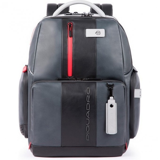 Рюкзак унисекс PIQUADRO URBAN (серый/черный) CA4550UB00BM/GRN Рюкзак унисекс PIQUADRO URBAN (серый/черный) CA4550UB00BM/GRN