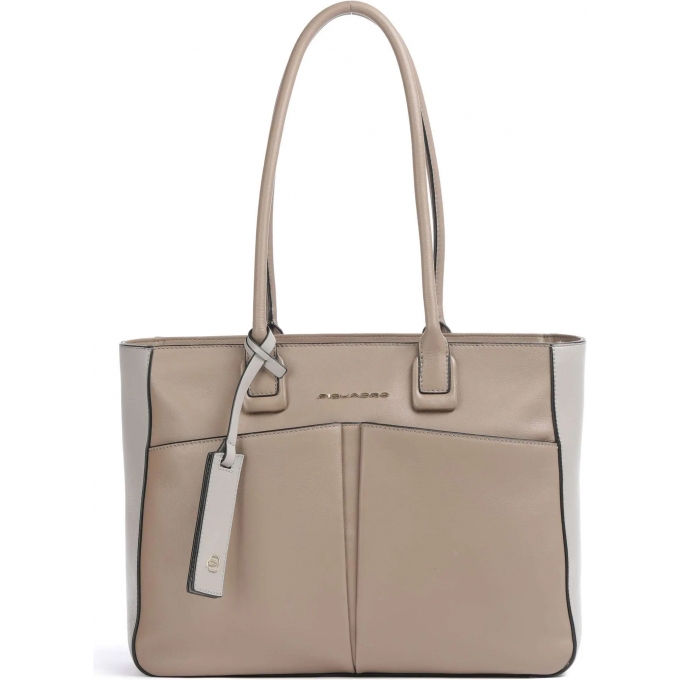 Сумка для ноутбука PIQUADRO ASHLEY бежевый BD6461W134/BE Сумка для ноутбука PIQUADRO ASHLEY бежевый BD6461W134/BE
